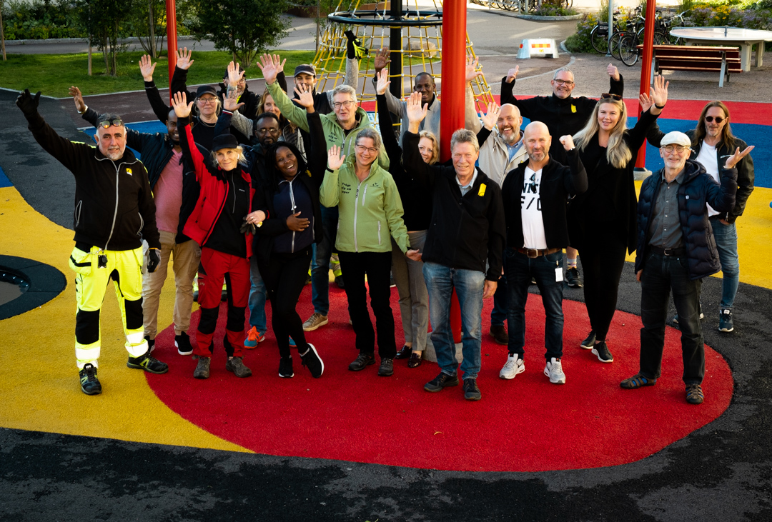 Bild på den grupp som jobbat på Nordost
