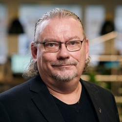 Porträttbild av Petri Ekorre, 2:e vice ordförande i Gavlegårdarnas styrelse.