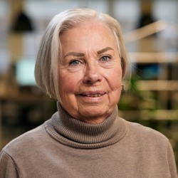 Porträttbild av Solveig Nilsson Osséen, ledamot i Gavlegårdarnas styrelse.