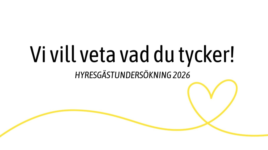 Vi vill veta vad du tycker